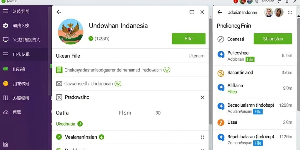 Tampilan antarmuka yang ramah pengguna.
