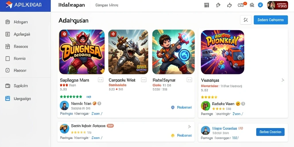 Tampilan antarmuka yang user-friendly dan menarik.