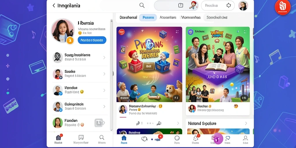 Tampilan awal yang menawan dan menarik.