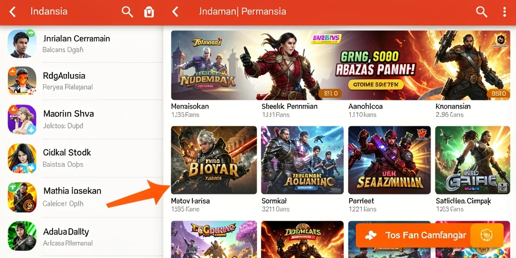 Tampilan antarmuka pengguna yang sederhana dan mudah dinavigasi.