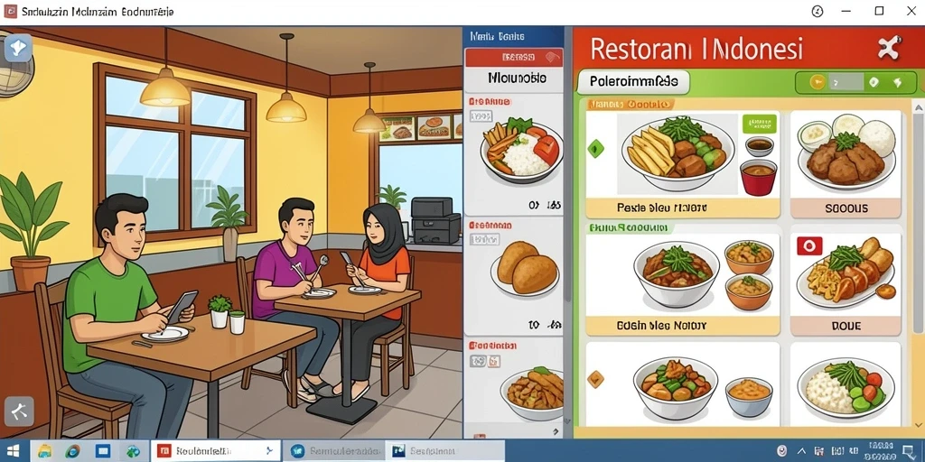Tampilan karakter yang dapat disesuaikan.