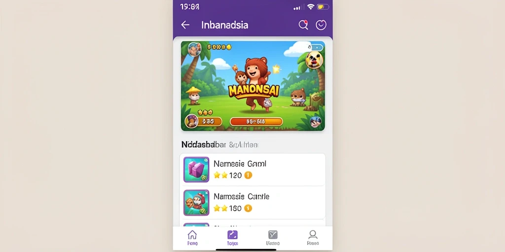 Tampilan antarmuka yang intuitif dan menarik.