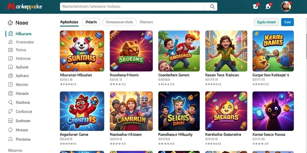 Tampilan utama game SINAR123 yang menarik.