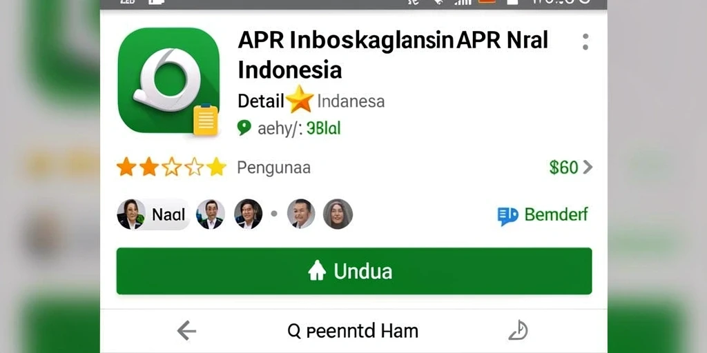 Tampilan antarmuka aplikasi yang menarik dan intuitif.